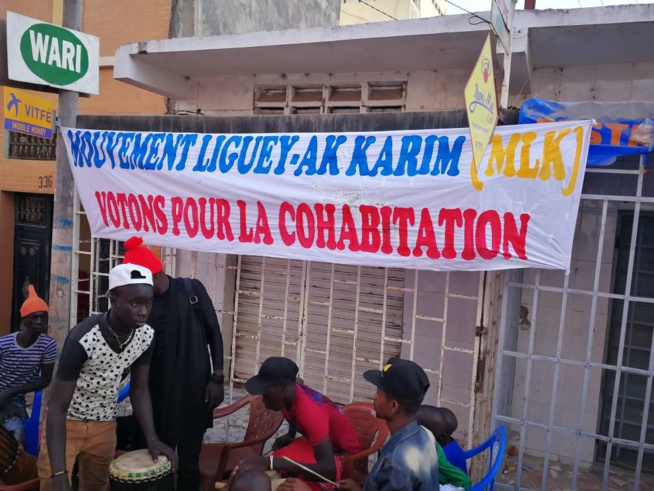 Meeting du mouvement de soutien à Karim Wade à Pikine: La Section Marché Zinc de Pikine du Mouvement Ligueuy AK Karim (MLK) a organisé ce samedi 29 Avril 2017 un Grand Meeting