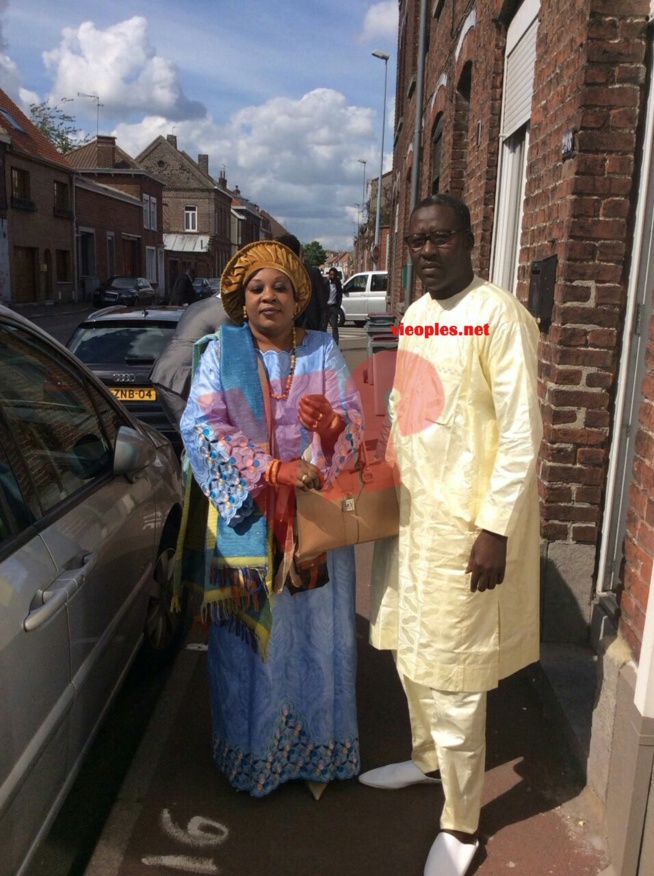 Les images du mariage civile de la fille de Baba Tandian Khady à Paris ce dimanche.