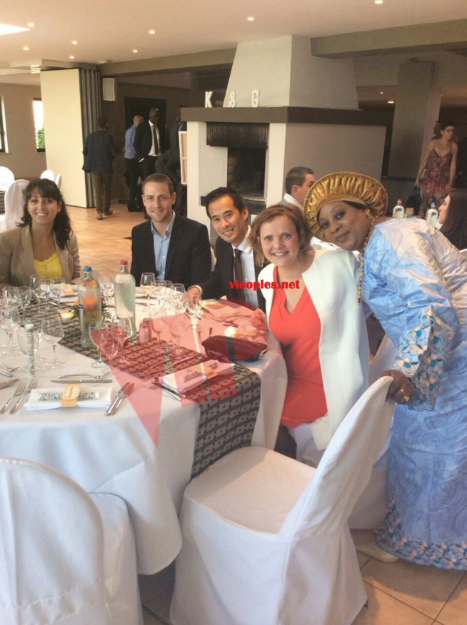 Les images du mariage civile de la fille de Baba Tandian Khady à Paris ce dimanche.