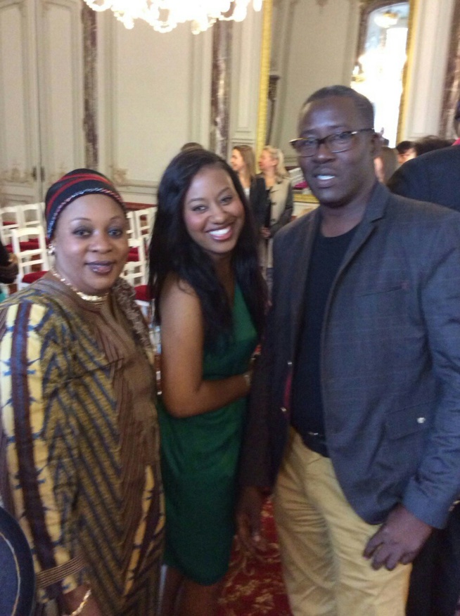 Les images du mariage civile de la fille de Baba Tandian Khady à Paris ce dimanche.