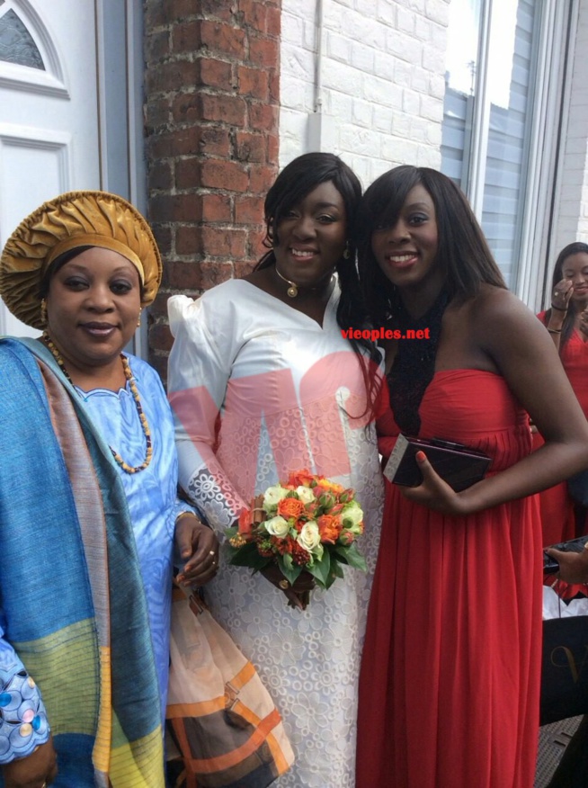 Les images du mariage civile de la fille de Baba Tandian Khady à Paris ce dimanche.