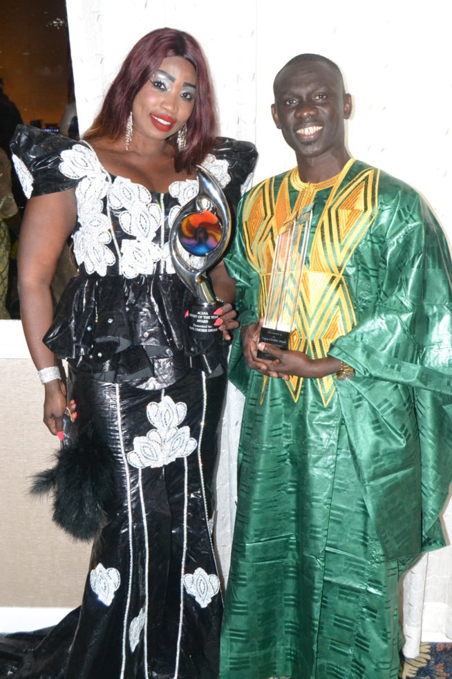 Pape Diouf honnoré à Philadelphia: Award de l'artiste de l'année et award pour sa contribution Africa's musical Heritage