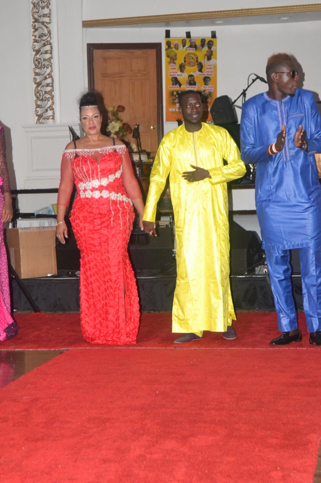 Senegalese 2The States day, Bamba Partenaire couture démontre sa créativité au Fashion Show de New York.