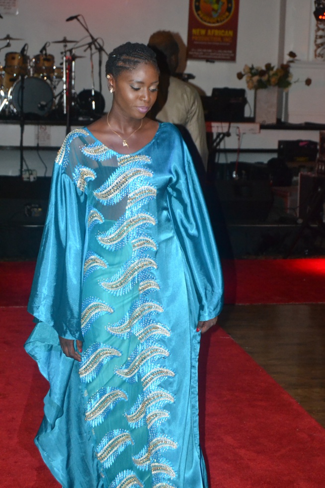Senegalese 2The States day, Bamba Partenaire couture démontre sa créativité au Fashion Show de New York.