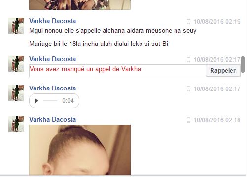 Les 10 mensonges de Varkha Dacosta sur Aichana Aidara et Ibou Touré