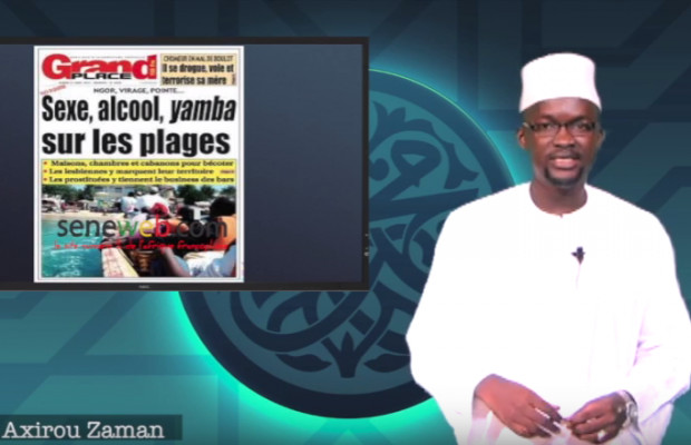Vidéo- Axirou Zaman: Sexe, Alcool à la plage: Les révélations d’Oustaz Makhtar Sarr