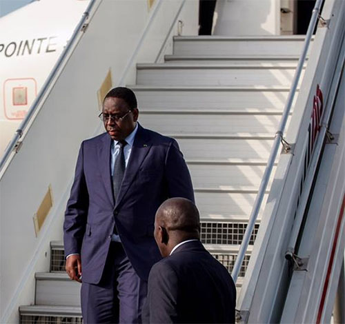 TICAD VI : Arrivée du Président Macky Sall à Nairobi TICAD VI : Arrivée du Président Macky Sall à Nairobi