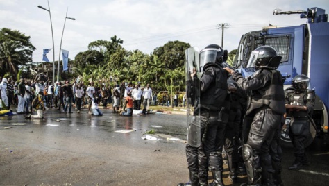 Gabon : affrontements à Libreville après l’annonce de la victoire d’Ali Bongo Gabon : affrontements à Libreville après l’annonce de la victoire d’Ali Bongo