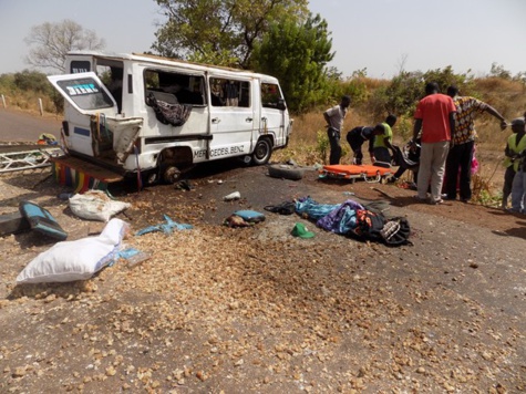 Accident à Ngaye Mékhé fait un mort et plusieurs blessés