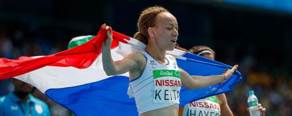 Nantenin Keita, la fille du célèbre chanteur malien Salif décroche la médaille d'or sur 400 m T13 au Jeux paralympiques de Rio
