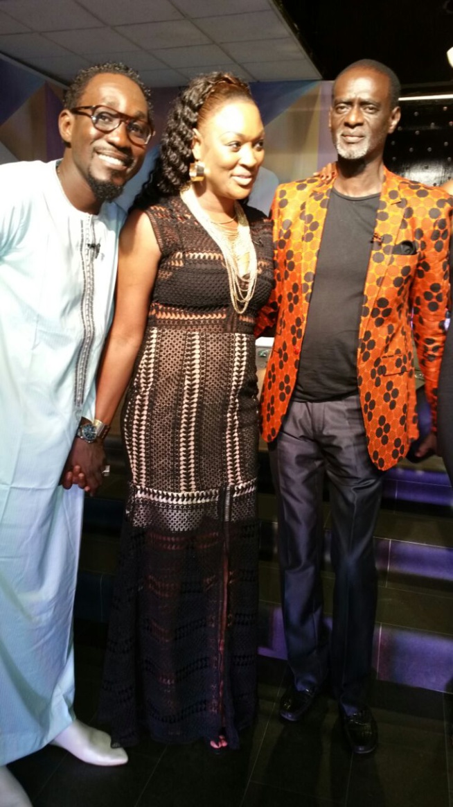 Nouvelle émission, Pape Allé reçoit les photographes Chon? Diop le maire, Mansour Dieng; Titi et Eva Chon. En images