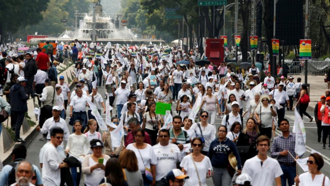 Nouvelle mobilisation des anti-mariage gay au Mexique