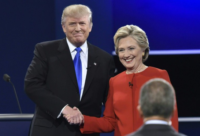 USA: Coup d’envoi d’un débat présidentiel entre Clinton et Trump