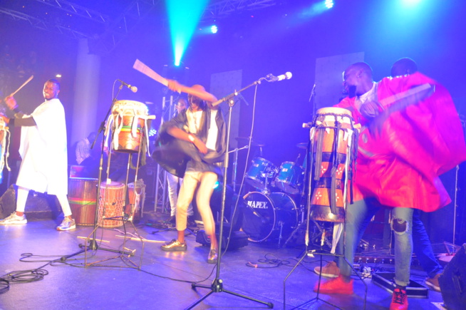 Concert Titi au Dock Haussman de Paris: Prestation du groupe Soralé Boy de Bruxelles