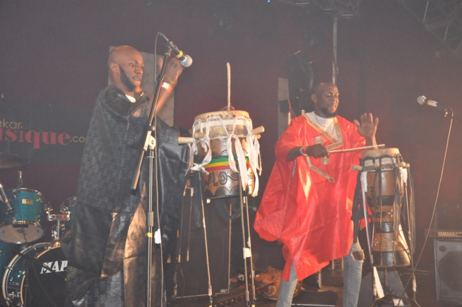Concert Titi au Dock Haussman de Paris: Prestation du groupe Soralé Boy de Bruxelles
