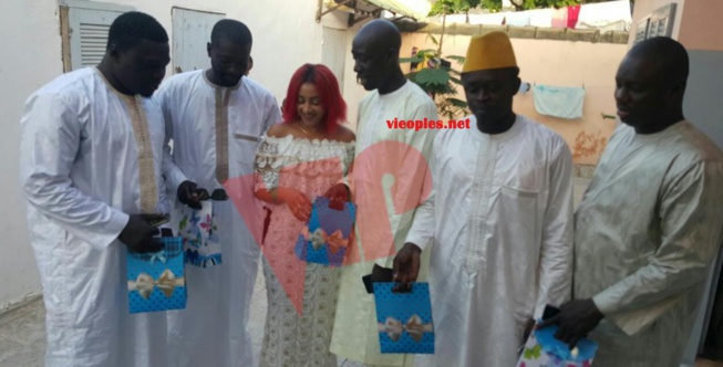 En exclusivité les images du mariage de l'ex mannequin Gazelia Fall.