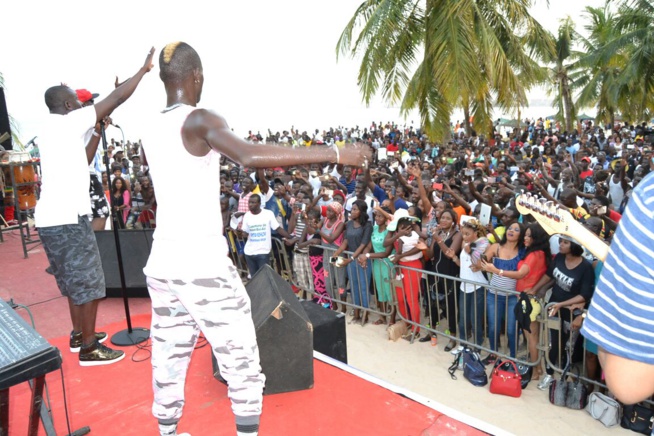 Concert beach show, Pape diouf explose voile D'or ce dimanche. REGARDEZ