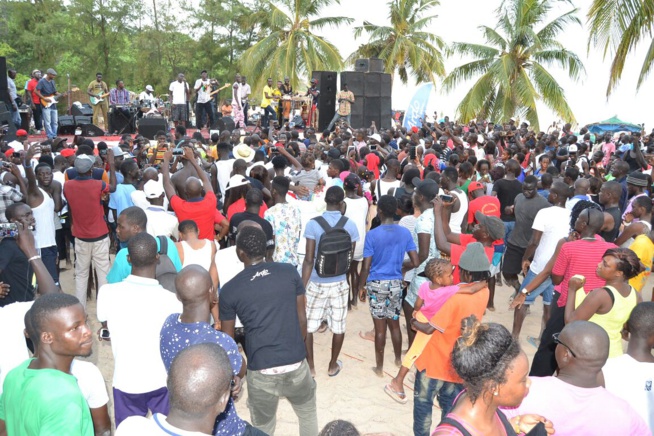Concert beach show, Pape diouf explose voile D'or ce dimanche. REGARDEZ