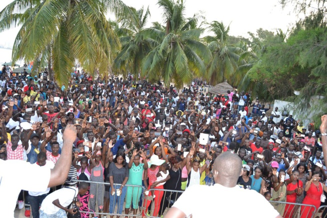 Concert beach show, Pape diouf explose voile D'or ce dimanche. REGARDEZ