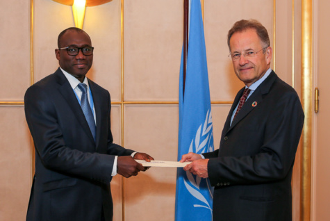 Office des Nations Unies à Genève : Le nouveau représentant permanent du Sénégal a présenté ses lettres de créances Office des Nations Unies à Genève : Le nouveau représentant permanent du Sénégal a présenté ses lettres de créances