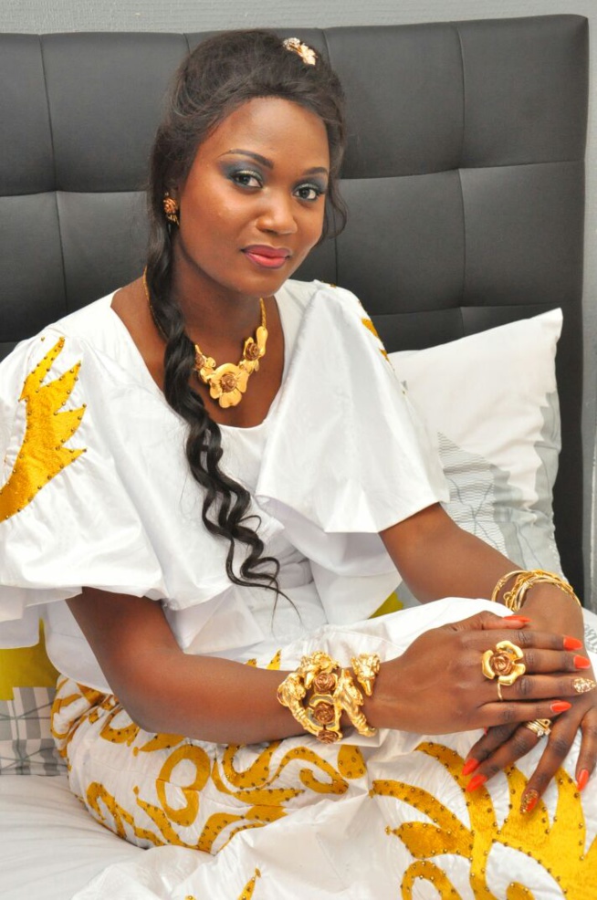 L'ex mannequin Sénégalaise Gazelia Fall est devenue madame Cagniaut.