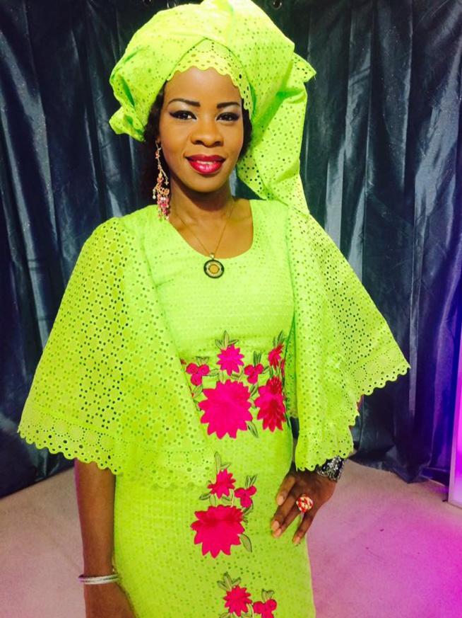 ( Photos) Alphie Ba ravissante dans une tenue stylisée