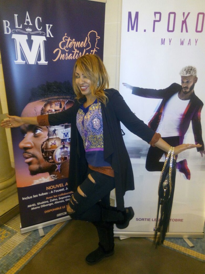 Viviane Chidid en compagnie de son manager Djidiak Diouf et Moustapha Dieng se Sen Art Vision en visite dans les studios de Sony avec Barack Adams du Sexion d'assaut. Viviane Chidid en compagnie de son manager Djidiak Diouf et Moustapha Dieng se Sen Art Vision en visite dans les studios de Sony avec Barack Adams du Sexion d'assaut.