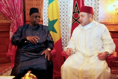 Macky Sall sur la visite de Mohammed VI du 6 novembre: «Le Sénégal et le Maroc ne sont plus dans le cadre de relations diplomatiques traditionnelles, mais, plutôt de relations d’amitié et d’amour particulières». Macky Sall sur la visite de Mohammed VI du 6 novembre: «Le Sénégal et le Maroc ne sont plus dans le cadre de relations diplomatiques traditionnelles, mais, plutôt de relations d’amitié et d’amour particulières».