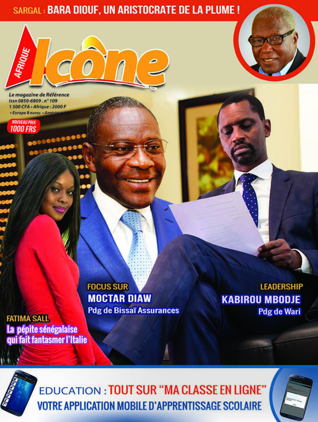 La Une de votre Magazine Icone n° 109