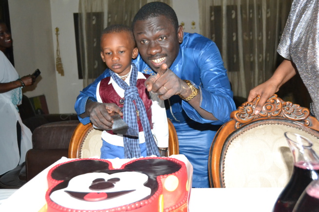 2 ANS: Le couple Pape Diouf Bébé Basse fêtent l'anniversaire de Mohamed Diouf.