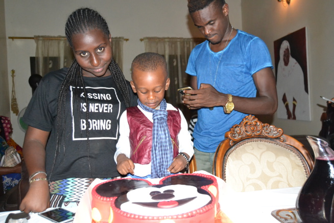 2 ANS: Le couple Pape Diouf Bébé Basse fêtent l'anniversaire de Mohamed Diouf.