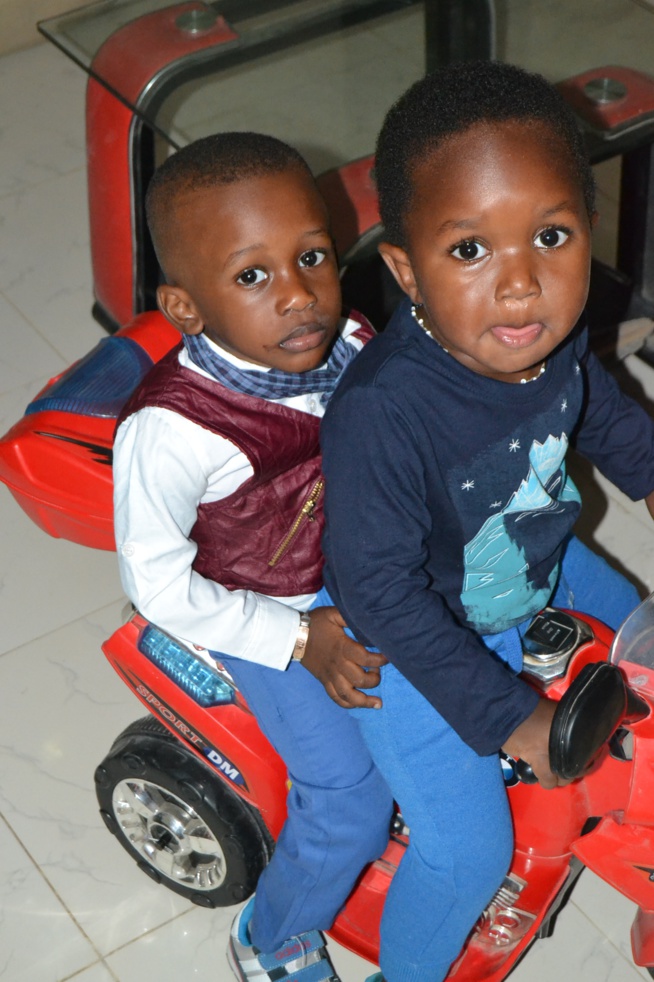 2 ANS: Le couple Pape Diouf Bébé Basse fêtent l'anniversaire de Mohamed Diouf.