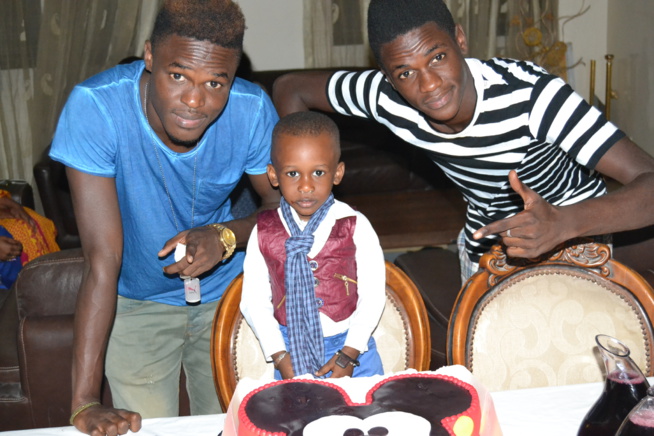 2 ANS: Le couple Pape Diouf Bébé Basse fêtent l'anniversaire de Mohamed Diouf.