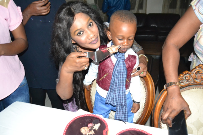 2 ANS: Le couple Pape Diouf Bébé Basse fêtent l'anniversaire de Mohamed Diouf.