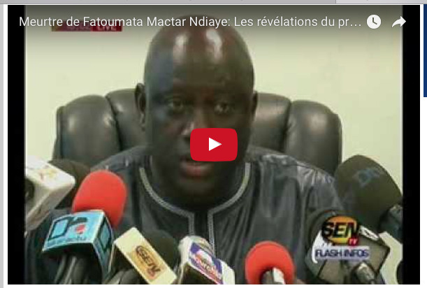 Serigne Bassirou Guèye (Procureur de la République) sur le meurtre de Fatoumata Mactar Ndiaye : «Le code pénal punit en son article 287 des peines de travaux forcés à perpétuité» Serigne Bassirou Guèye (Procureur de la République) sur le meurtre de Fatoumata Mactar Ndiaye : «Le code pénal punit en son article 287 des peines de travaux forcés à perpétuité»