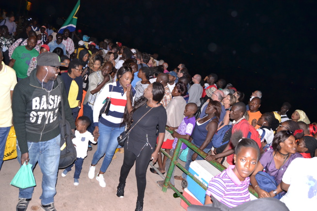 Gorée diaspora festival, l'artiste Maréma Fall met le feu sur scène.