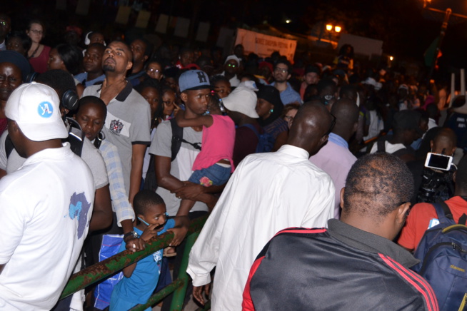 Gorée diaspora festival, l'artiste Maréma Fall met le feu sur scène.