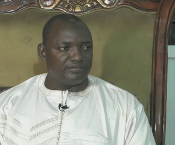 Adama Barrow, le président élu de la Gambie : “Je ferai qu'un mandat de 3 ans!!!”