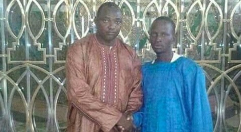 Adama Barrow à Touba pour remercier le Khalife des mourides, Serigne Sidy Moctar Mbacké