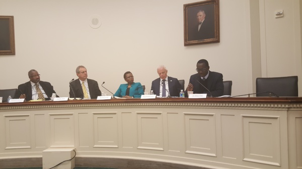Babacar Diagne, Ambassadeur du Sénégal à Washington expose aux Congrès américain les besoins et les résultats du Sénégal en matière de lutte contre la malnutrition