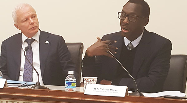 USA-Social: Babacar Diagne expose au congrès les résultats du Sénégal en matière de lutte contre la malnutrition USA-Social: Babacar Diagne expose au congrès les résultats du Sénégal en matière de lutte contre la malnutrition