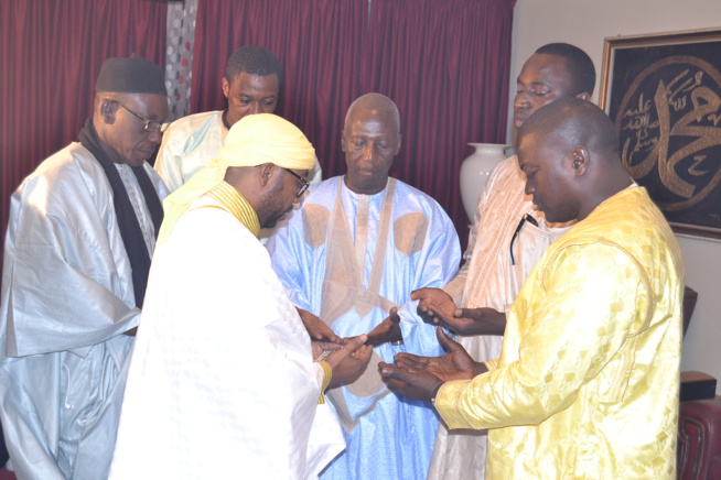 MAOLOUD: Visite officielle du ministre Cheikh Mbacké Sakho chez Sheikh ALASSANE SENE à Ouest foire.