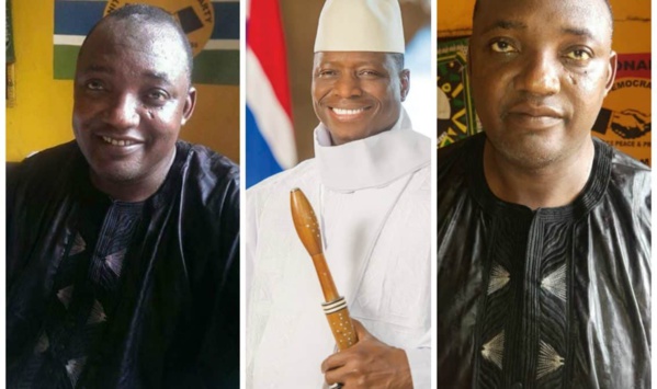 Gambie : les cinq bourdes stratégiques d’Adama Barrow qui ont fait changer d'avis Yahya Jammeh Gambie : les cinq bourdes stratégiques d’Adama Barrow qui ont fait changer d'avis Yahya Jammeh
