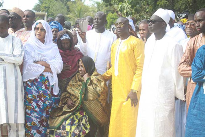 Levé du corps, le feu Diamantaire El Hadj Yoro Basse a rejoint son dernier demeure à Ourossogui.