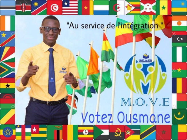 CAMPAGNE SUPDECO: Votez pour Ousmane CAMPAGNE SUPDECO: Votez pour Ousmane