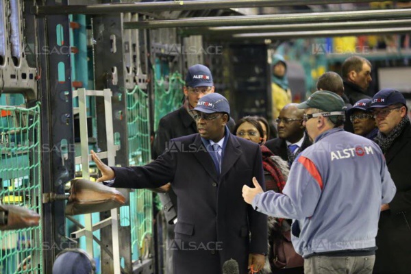 Photos : Macky Sall chez Alstom pour le TER : «La sélection a été difficile puisque les exigences étaient nombreuses » Photos : Macky Sall chez Alstom pour le TER : «La sélection a été difficile puisque les exigences étaient nombreuses »