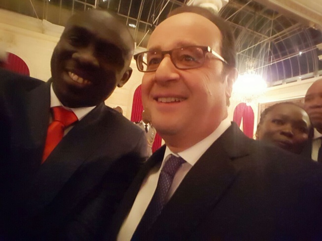 Le Président Français François Hollande porte son choix sur l'artiste Pape Diouf pour animer la soirée de gala dédiée à son Excellence le Président Macky Sall à L' Elysé de Paris.
