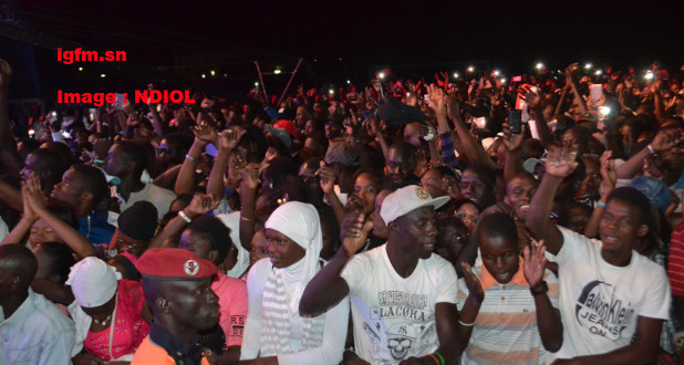 Grand Bal de Youssou Ndour du 1er Janvier # Marée humaine au Cices