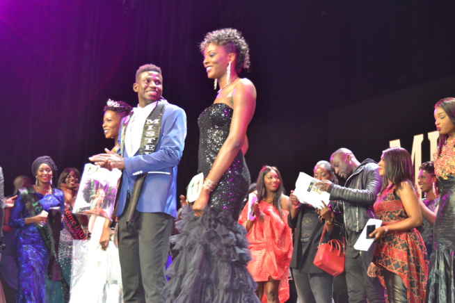 Fatou Mbaye remporte la couronne de Miss Senegal France 2017.