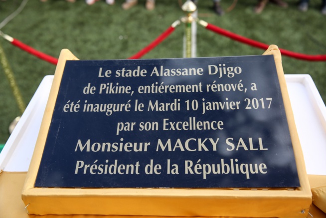 Revivez en images I’inauguration du stade Alassane Djigo de Pikine